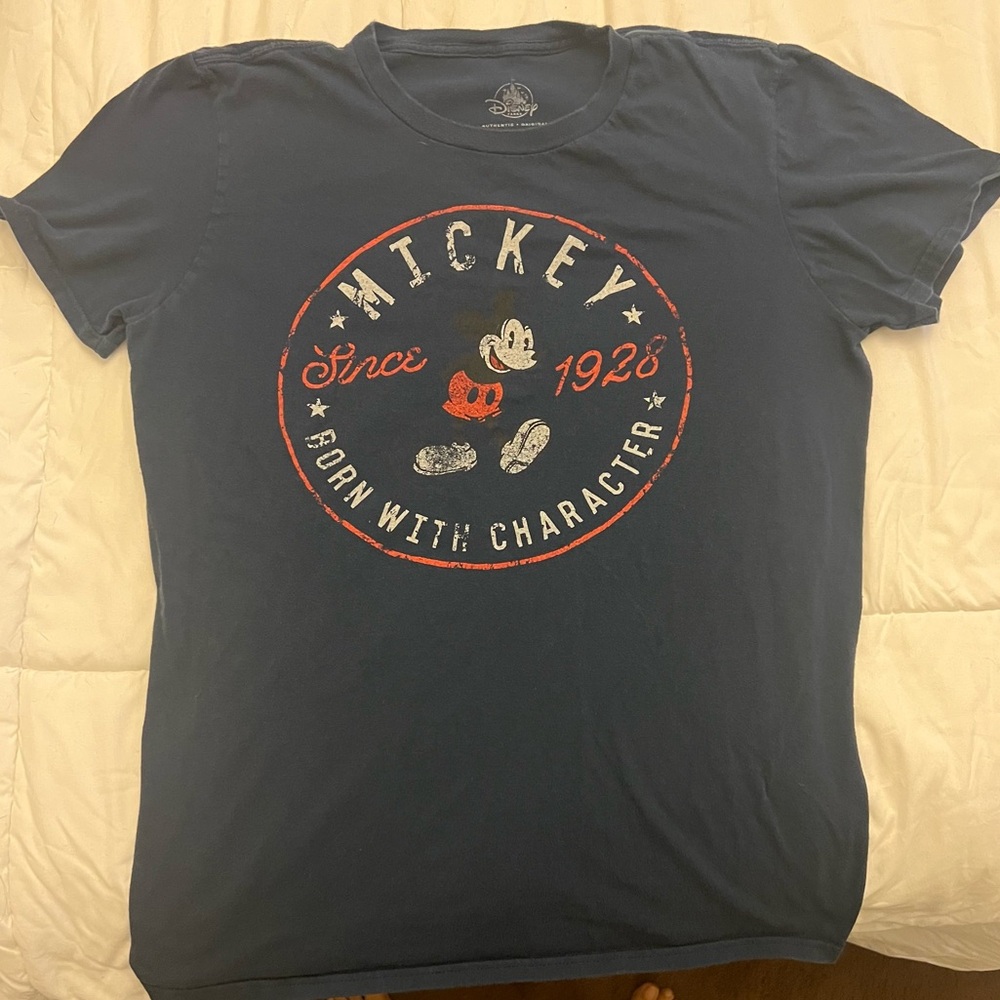Disney Parks Navy Authentic T-Shirt
